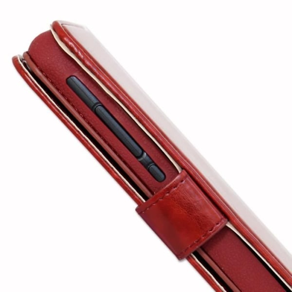 Etui folio - Samsung - Galaxy S21+ 5G - Eco-læder - Brun - Brieftasche med kortlomme kastanj
