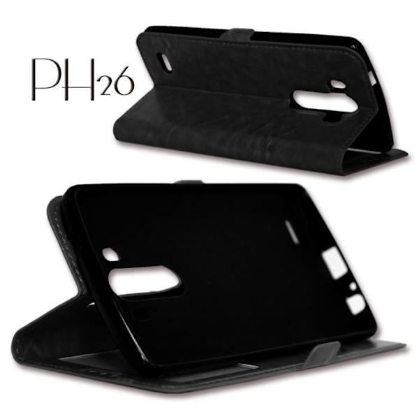 Svart foliofodral till LG G4 STYLUS by PH26®