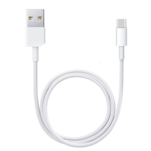 USB Type C-kabel - PH26 - Doogee V Max Plus - Laddning/Synkronisering - 1 Meter - Vit