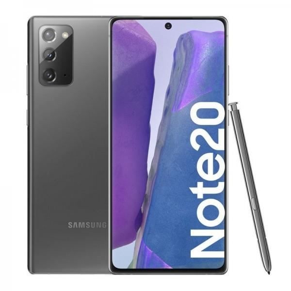 Skydd för Samsung Galaxy Note 20 - BLÅ - Ekologiskt Läder - Extra Slim - Semi-stivt - Magnetiskt Blå