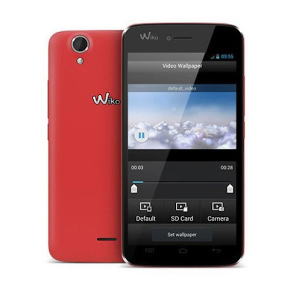 Housse - PH26® - Wiko Birdy - Syntetiskt läder - Fodral med fönster - Magnetisk Svart