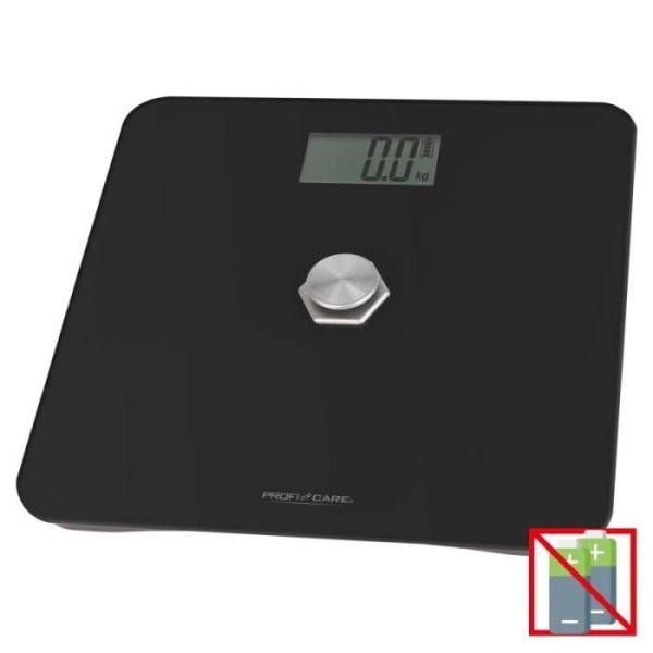 Kinetic Personal Scale Svart Proficare PC-PW3112-Svart