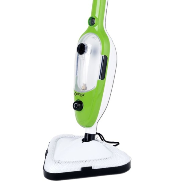 Multifunktionell elektrisk ångmopp 1300W grön Cenocco CC9074-GRN
