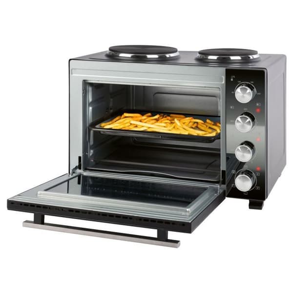 Kombinerad ugn 32L och dubbel spis Proficook PC-KK1302-Svart