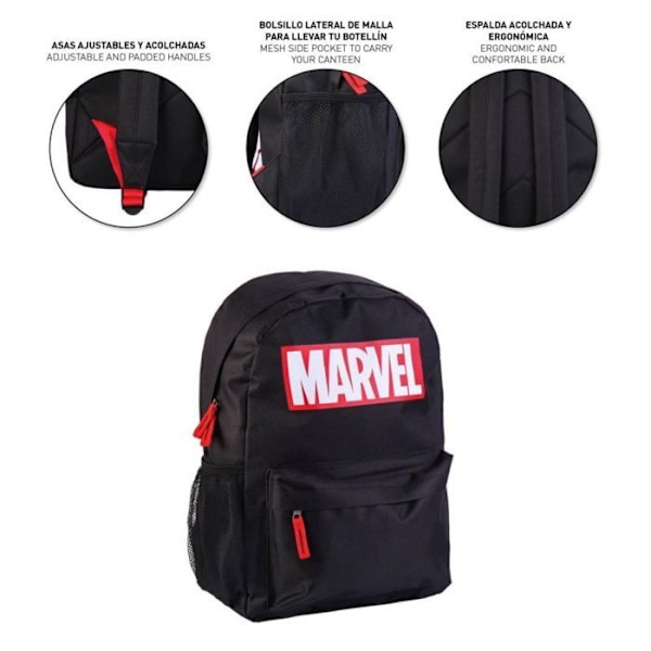 Marvel Ryggsäck Svart 2100004063 Svart