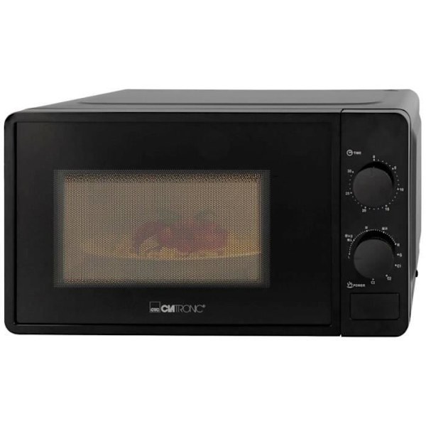 Clatronic MWG 792 Svart mikrovågsugn 700 W grillfunktion, timerfunktion