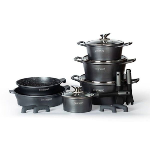Herenthal HT-PKM1900.7BG multifunktionsrobot - 1300W - Svart - Visp, knådare, mixer, hackare, mixer