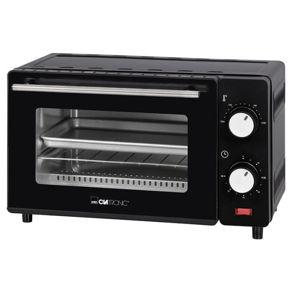 Mini ugn - Clatronic - MB 3746 - 8L - 230°C - 650W - Timer 60 min