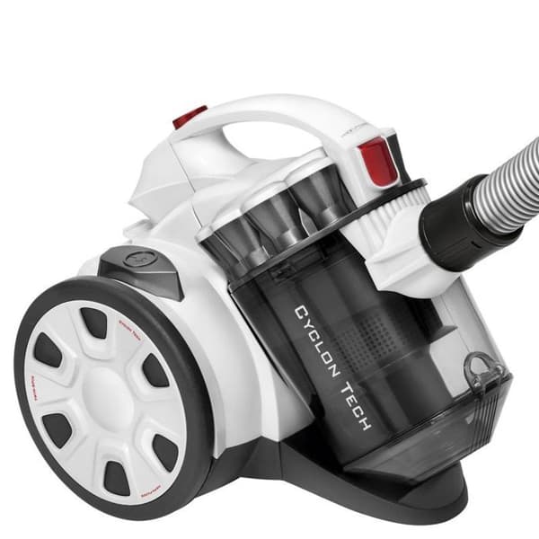 Säcklös sladddammsugare - PROFICARE - PC-BS3110-Vit - 700W - Säcklös - Borste för hårda golv