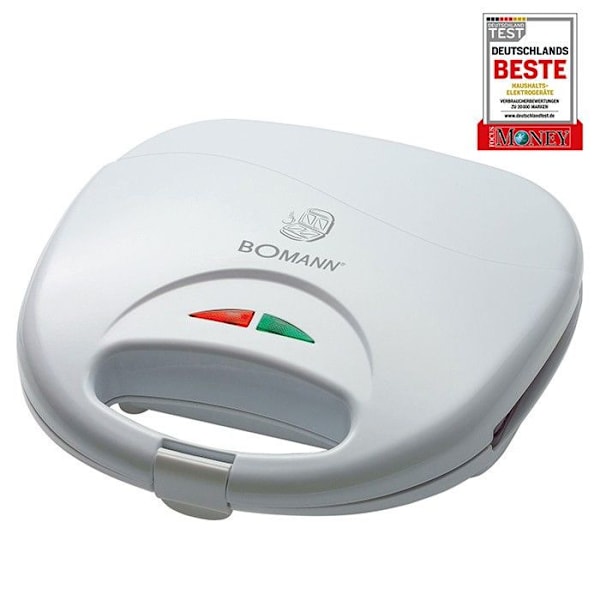 Våffeljärn - Bomann - 650160 - 750 Watt - Justerbar temperatur - Non-stick