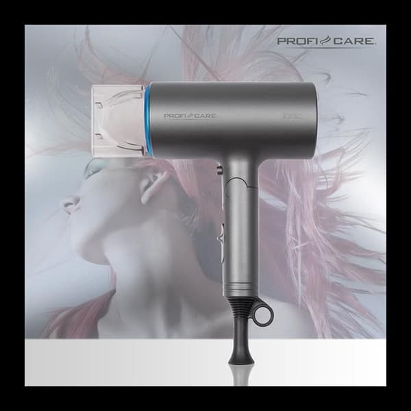 Profi-Care HT 3073 Hårfön blå, grå-silver Blå, silvergrå