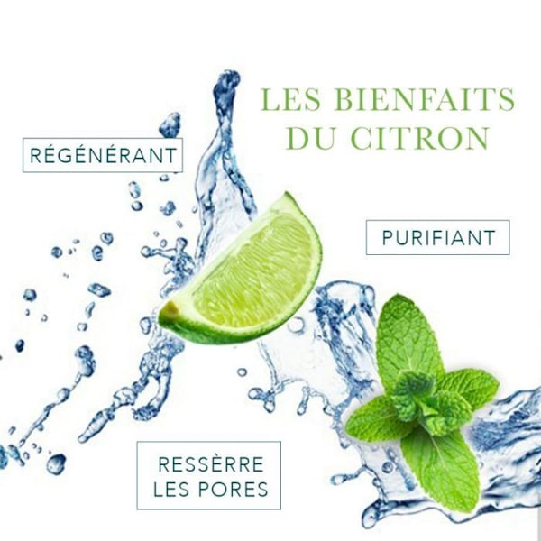 Förpackning med 3x250ml EKOLOGISK DUSCHGEL LIME & MINT O'LYSEE OP3GDBCVM