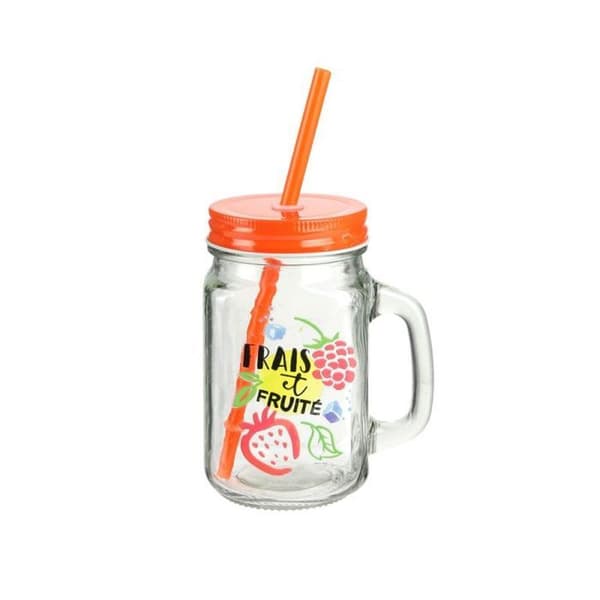 Mason Jar 450ml Plocka Och Drick KA2495