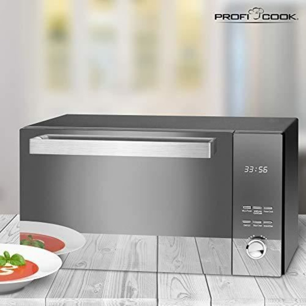 Grill mikrovågsugn - PROFICOOK - PC-MWG 1204 - 23 L - 800 W - Grå