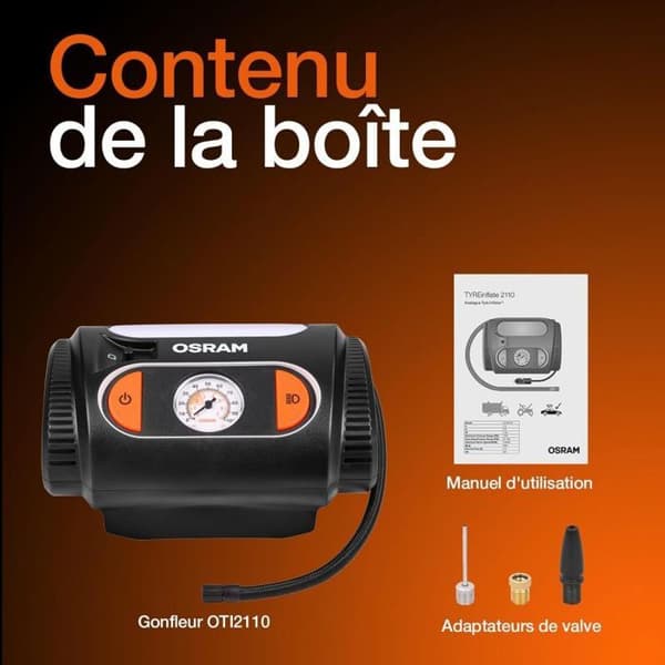 Osram Automotive OTI2110 Kompressor TYREinflate 2110