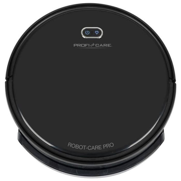 Wifi-ansluten robotdammsugare med svart avtorkningsfunktion Proficare PC-BSR3108-Svart