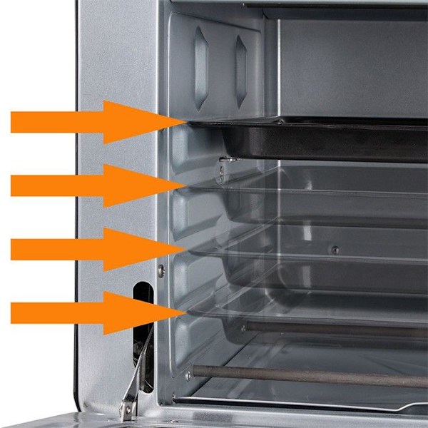 Multifunktionsugn - Clatronic - MBG 3728 - 30L - 1500W - Konvektion