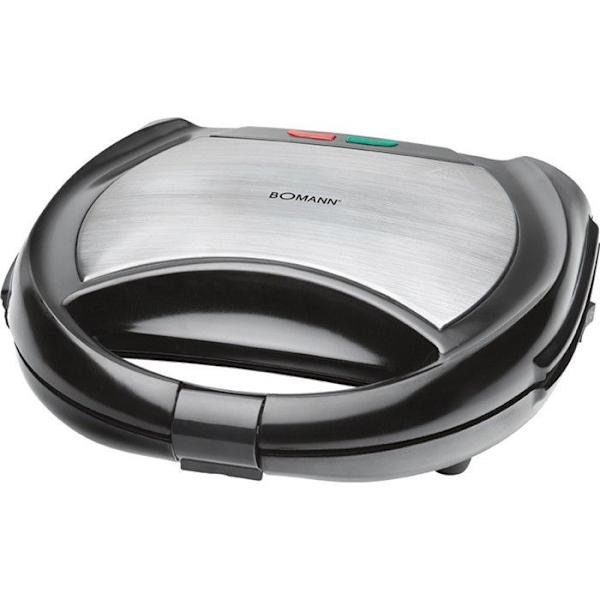Smörgåsgrill / våffelbryggare / grill - BOMANN - 3in1 Multigrill 650W - Avtagbara tallrikar - Non-stick beläggning