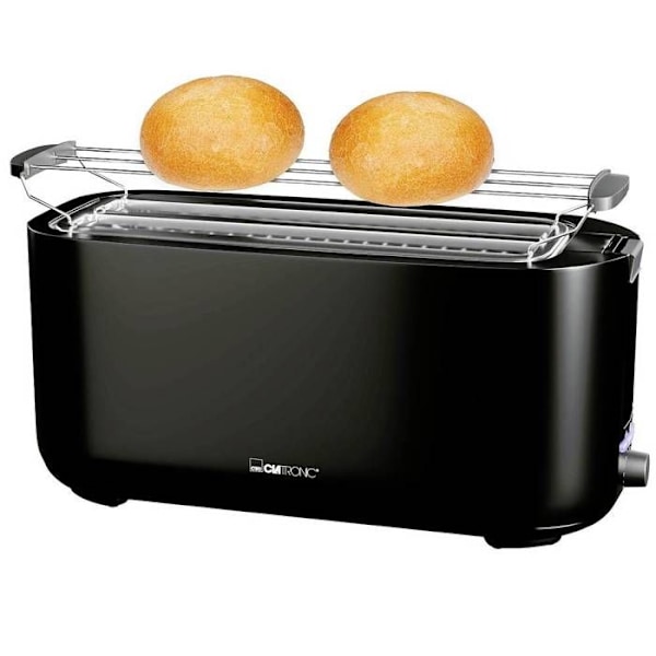 Clatronic TA 3802 Grill-toast 4 skivor svart