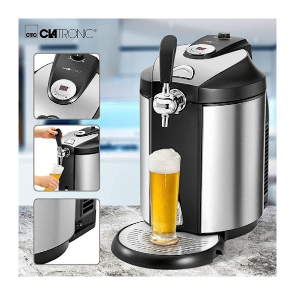 Ölkran med CO2-tryckpatronsystem Clatronic BZ 3740