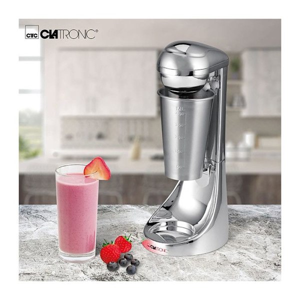 Blender - Clatronic - BM 3472 - 650 ml - Rostfritt stål - 2 hastighetsnivåer Krom