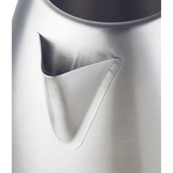 1,8L sladdlös vattenkokare i rostfritt stål silver Herzberg HG5011-SIL