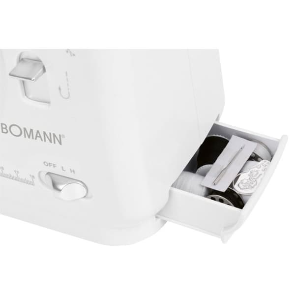 Symaskin 12 stygn Vit Bomann NM6063CB-Vit Vit