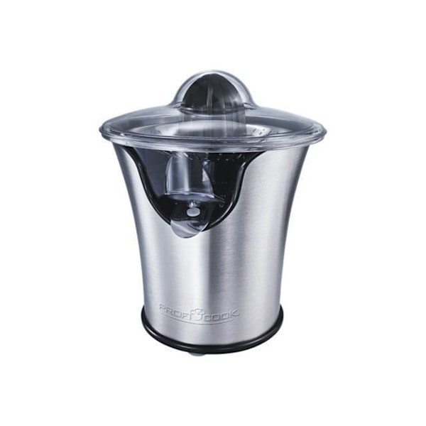 PROFICOOK PC-ZP 1018 citruspress - 100W - Antidroppfunktion - Hällpip i rostfritt stål Rostfritt stål