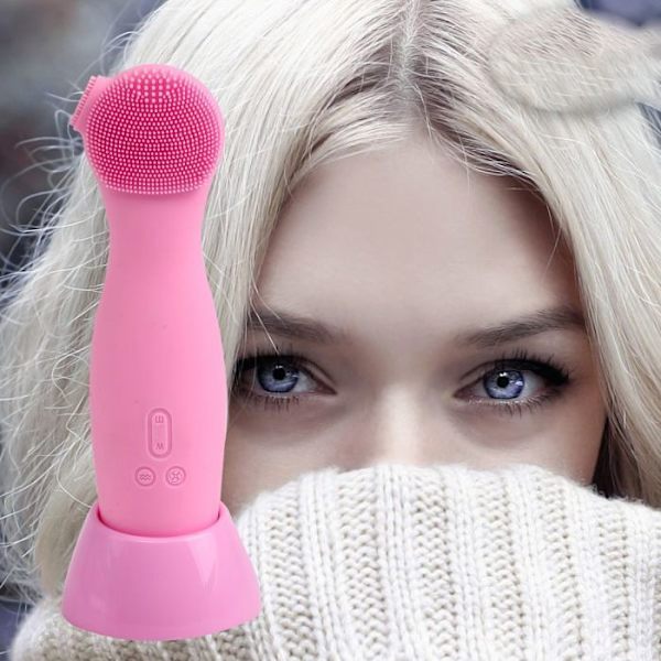 Elektrisk Rengöringsborste - Cenocco - CC9084 - Hypoallergen Silikon - 6000 Vibrations/min - Vattentät