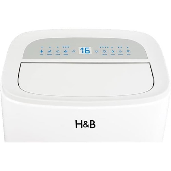 Mobilt klimaggregat wifi avfuktare 14000 BTU - 4500w - Med antibakteriellt filter