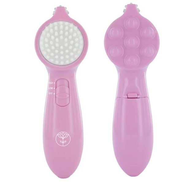 Masseur 3 i 1 - CMP - Ansikte och Kropp - 2 Hastigheter - 3 Munstycken - Färg Rosa och Vit rosa och vitt