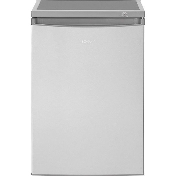 Kyl Frys 120L Rostfritt stål Bomann KS 2184.1 - 4-stjärnig frys - Automatisk avfrostning Rostfritt stål