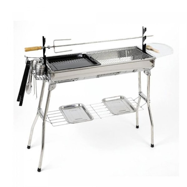 Grill i rostfritt stål Herzberg HG8112
