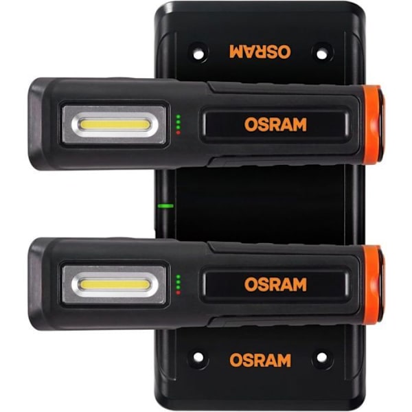 Trådlös laddare - OSRAM - LEDinspect DUAL CHARGE PAD - Laddar två lampor - USB-A - Stark magnetkraft