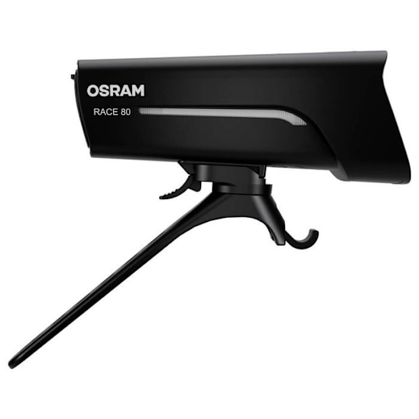 OSRAM Cykelbelysningskit RACE 80 SET LED med batteri svart