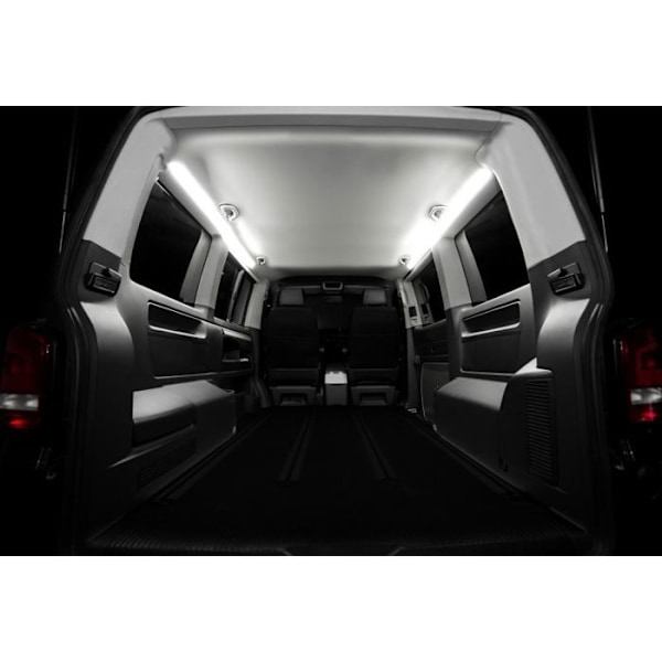 Kit med 2 flexibla LED-band inomhus LEDambient INTERIOR STRIP WHITE 12V KIT Osram LEDINT203 Vit