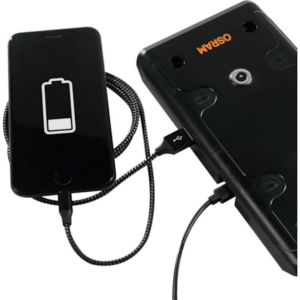 Trådlös laddare - OSRAM - LEDinspect DUAL CHARGE PAD - Laddar två lampor - USB-A - Stark magnetkraft