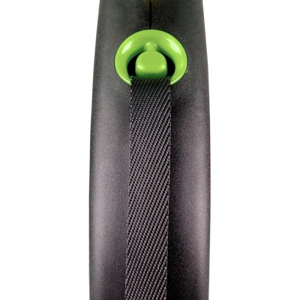 Koppel Svart Design M Tape 5m svart/grön Flexi FU22T5-251-S-CG