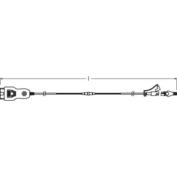 Kabel för solcellsbatteriladdare Solar Cable Osram OSPOBD