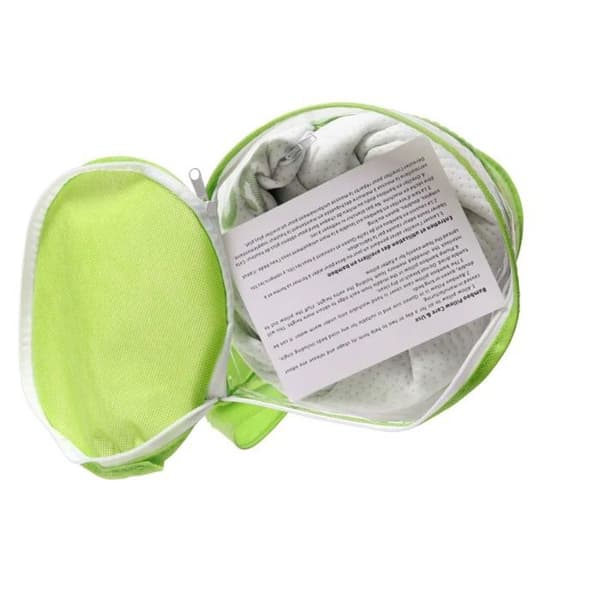 Kudde - KVALITETSSÖMN - BPG5070 - 50×70 cm - Vit - Överdrag med bambumönster Vit