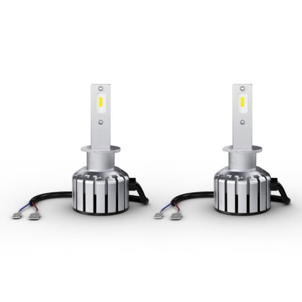 2 LED-driven HL-billjuslampor - Osram - LED - Bright H1