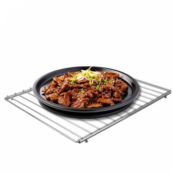 Herzberg HG-03213: Universell ugnsgrill & justerbart underläggsställ