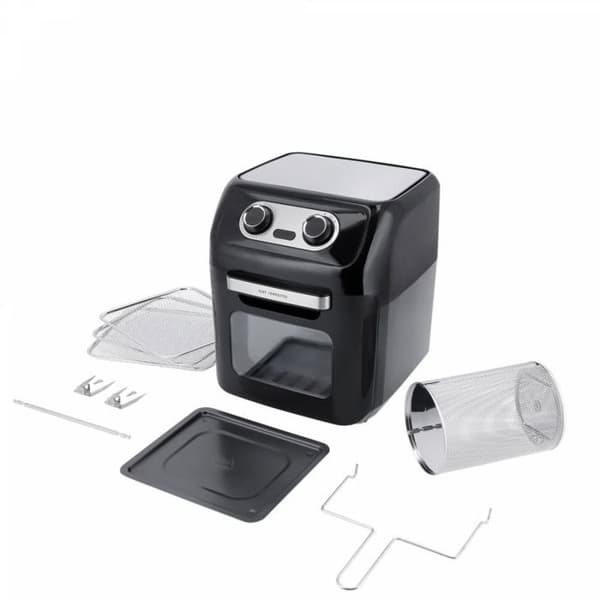 Luftfritös - JUST PERFECTO - XXL 12L - 1800 W - 12 program - Rostfritt stål Rostfritt stål