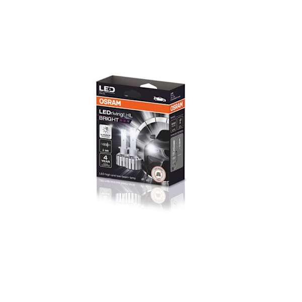 LEDdrivande HL-lampor - Osram - Kallvit - H1 - 5W - Kompakt - 30 000 timmar Vit kyla