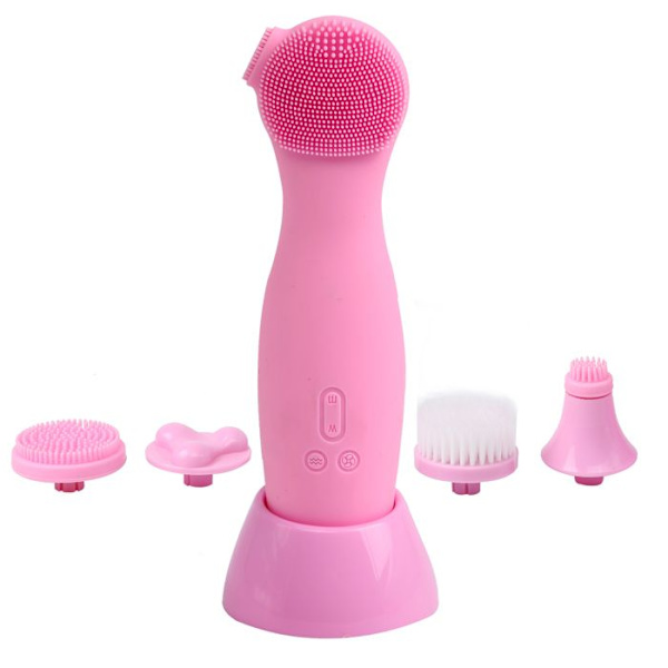 Elektrisk Rengöringsborste - Cenocco - CC9084 - Hypoallergen Silikon - 6000 Vibrations/min - Vattentät