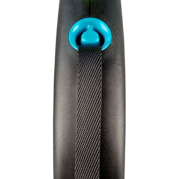 Flexi Design rullbart koppel - FLEXI - FU12T5-251-S-CHBL - 5m - svart/blått Svart blå