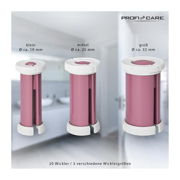 Profi-Care PC-LW 3028 Värme-lockar svart med jonfunktion