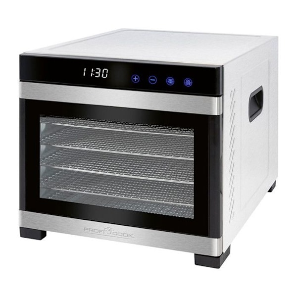 Proficook PC-DR 1218 6-nivås mattorkare Rostfritt stål