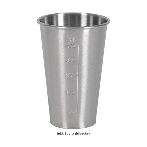 Blender - Clatronic - BM 3472 - 650 ml - Rostfritt stål - 2 hastighetsnivåer Krom