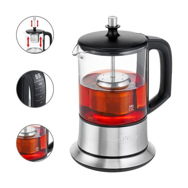 Profi Cook PC-TK 1165 Vattenkokare i rostfritt stål Volym: 0,5 l